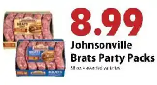 Festival Foods Johnsonville Brats Party Packs offer