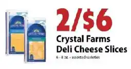 Festival Foods Crystal Farms Deli Cheese Slices offer