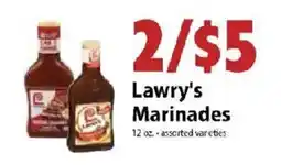 Festival Foods Lawry's Marinades offer