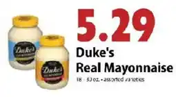 Festival Foods Duke's Real Mayonnaise offer