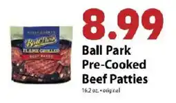Festival Foods Ball Park Pre-Cooked Beef Patties offer