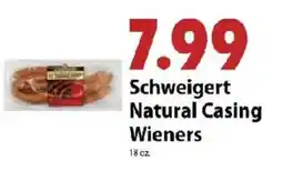 Festival Foods Schweigert Natural Casing Wieners offer