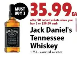 Festival Foods Jack Daniel's Tennessee Whiskey offer