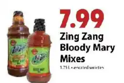 Festival Foods Zing Zang Bloody Mary Mixes offer