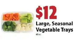 Festival Foods Large, Seasonal Vegetable Trays offer
