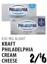 Karns Kraft philadelphia cream cheese offer