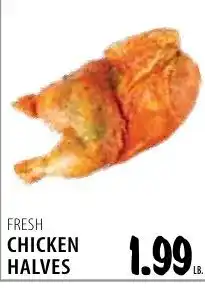 Karns Fresh Chicken Halves offer