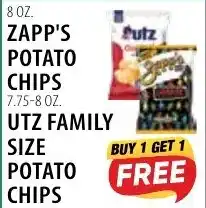 Karns Zapp's potato chips offer