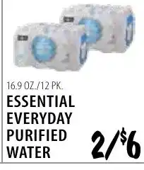 Karns Essential everyday purified water offer