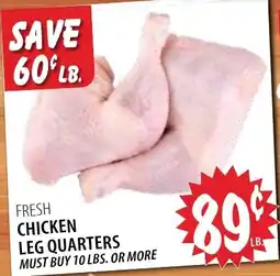 Karns Fresh Chicken Leg Quarters offer