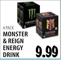 Karns Monster & Reign Energy Drink offer