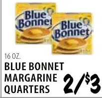 Karns Blue Bonnet margarine quarters offer