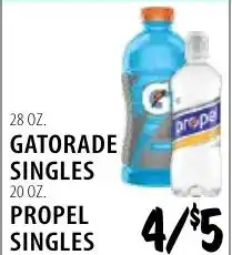 Karns Gatorade singles offer