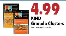 Festival Foods Kind granola clusters offer