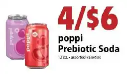 Festival Foods Poppi Prebiotic Soda offer