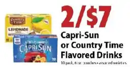 Festival Foods Capri-Sun or Country Time Flavored Drinks offer