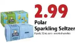 Festival Foods Polar Sparkling Seltzer offer
