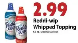 Festival Foods Reddi-wip Whipped Topping offer