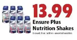 Festival Foods Ensure Plus Nutrition Shakes offer
