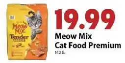 Festival Foods Meow Mix Cat Food Premium offer