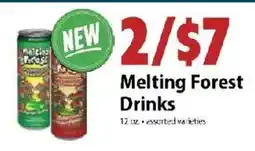 Festival Foods Melting Forest Drinks offer