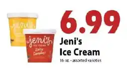 Festival Foods Jeni's Ice Cream offer