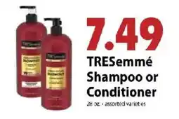 Festival Foods Tresemme Shampoo or Conditioner offer
