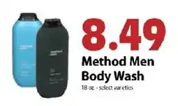 Festival Foods Method Men Body Wash offer