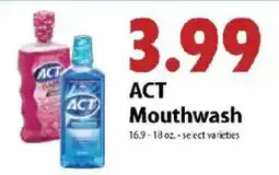 Festival Foods Act Mouthwash offer