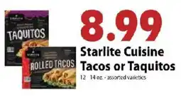 Festival Foods Starlite Cuisine Tacos or Taquitos offer
