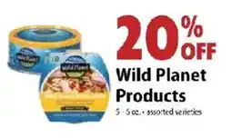 Festival Foods Wild Planet Products offer
