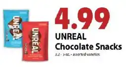 Festival Foods Unreal chocolate snacks offer