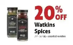 Festival Foods Watkins Spices offer