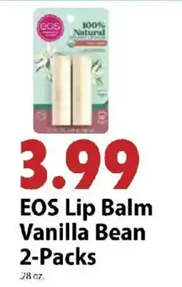 Festival Foods Eos lip balm offer