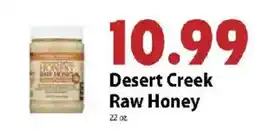 Festival Foods Desert Creek Raw Honey offer
