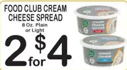 Foodland Food club cream cheese spread offer