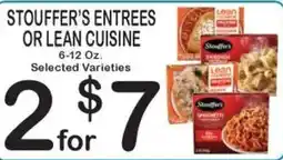 Foodland Stouffer's Entrees or Lean Cuisine offer