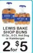 Foodland Lewis Bake Shop Buns offer