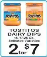 Foodland Tostitos dairy dips offer