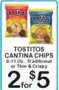 Foodland Tostitos cantina chips offer