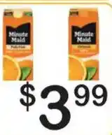 Foodland Minute Maid orange offer