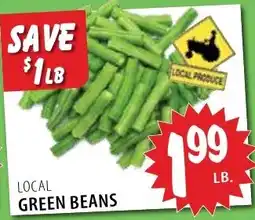 Karns Local Green Beans offer