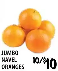 Karns Jumbo navel oranges offer