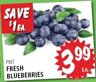 Karns Fresh Blueberries offer