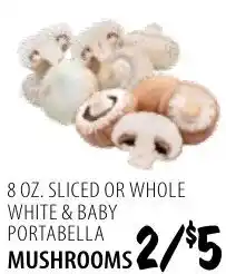 Karns White & Baby Portabella Mushrooms offer