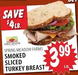 Karns Spring meadow farms smoked sliced turkey breast offer