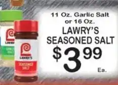 Foodland Lawry's seasoned salt offer