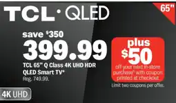 Meijer Tcl qled smart tv offer