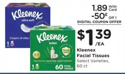 Dillons Kleenex facial tissues offer