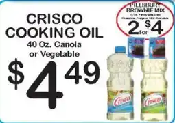 Foodland Crisco cooking oil offer
